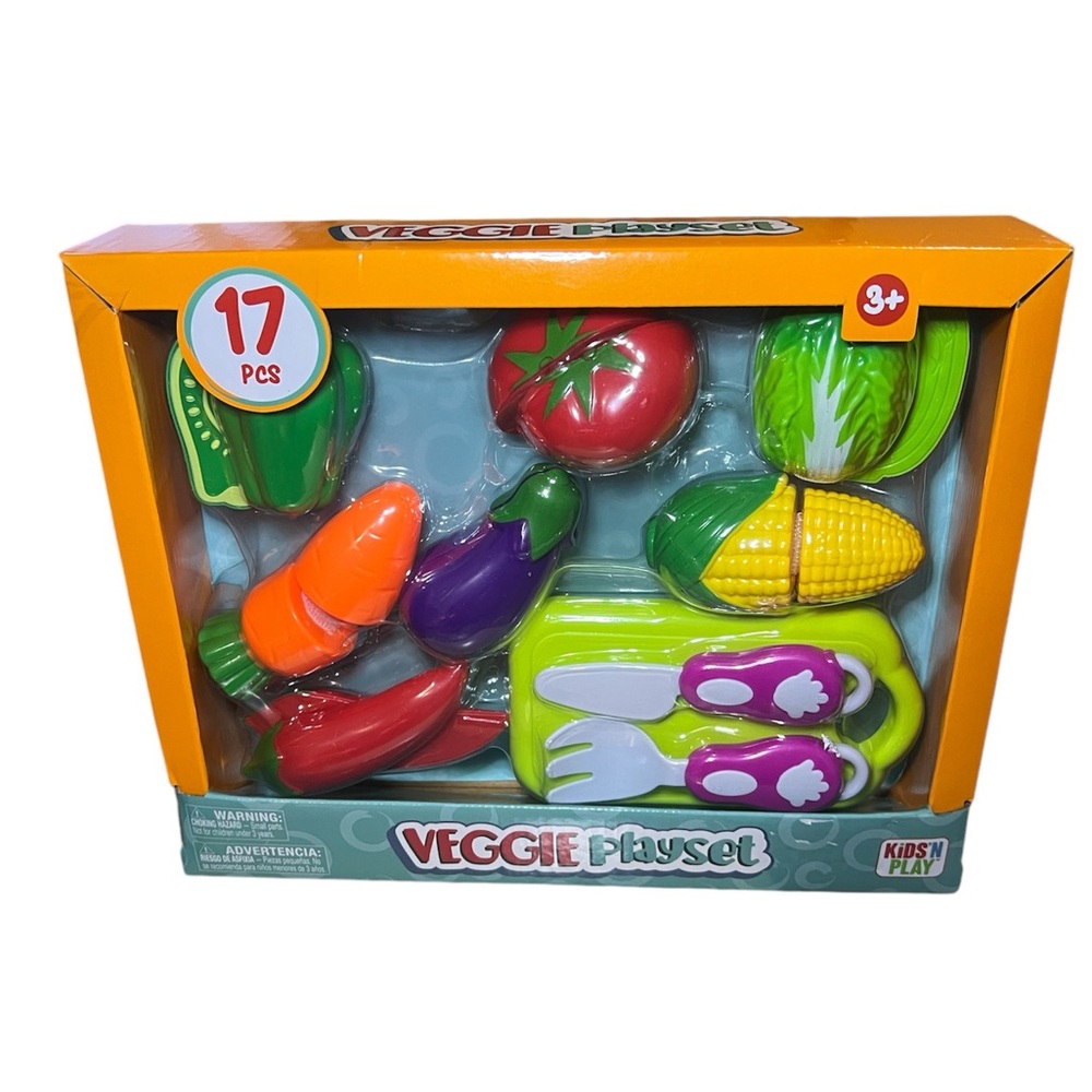 Vegetable play-set 17pcs
